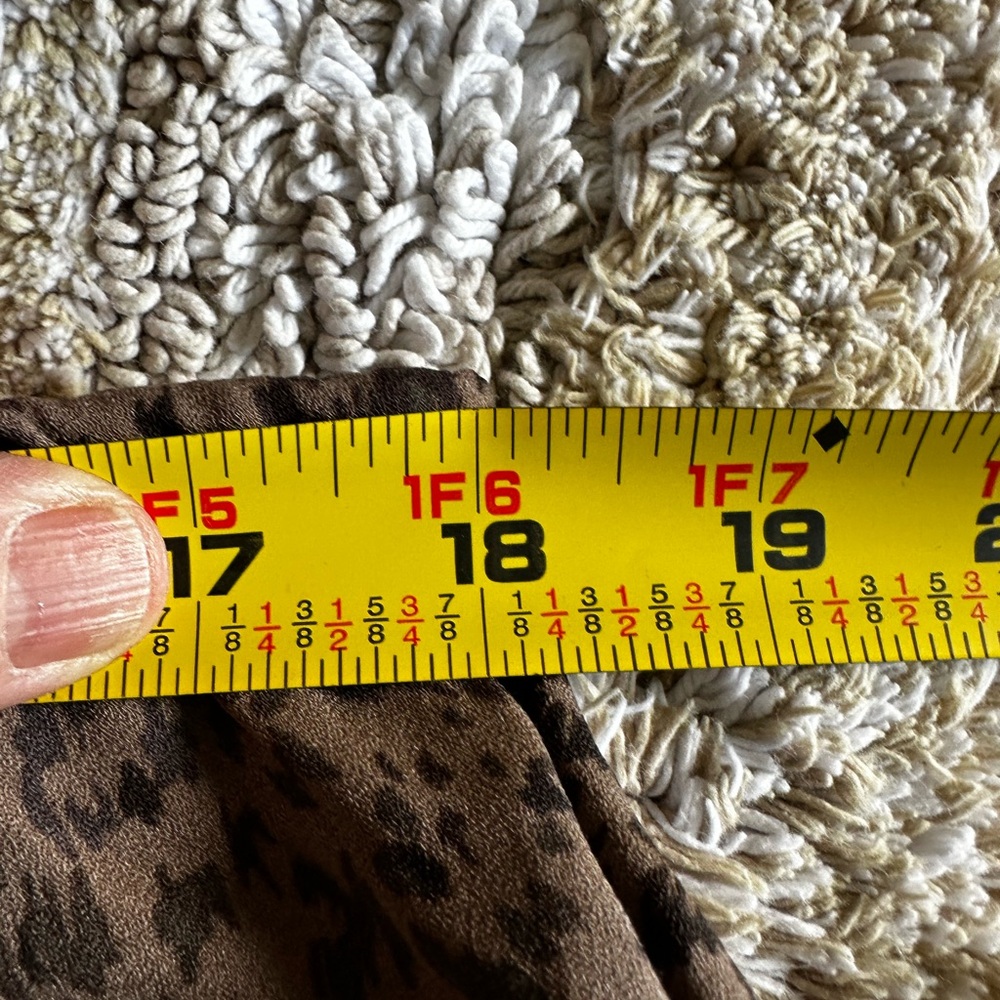 🐆 A New Day Animal Print Maxi Pencil Skirt XXL Brown Leopard Pull On - Picture 5 of 7